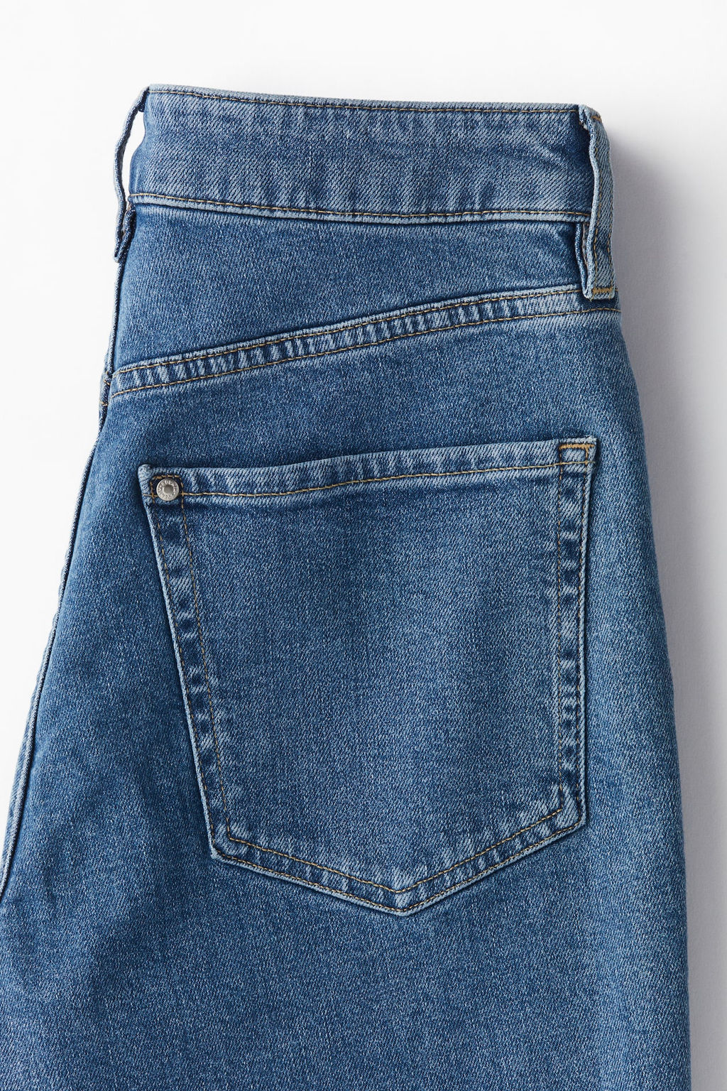 Slim Straight High Ankle Jeans - H&m фото 3