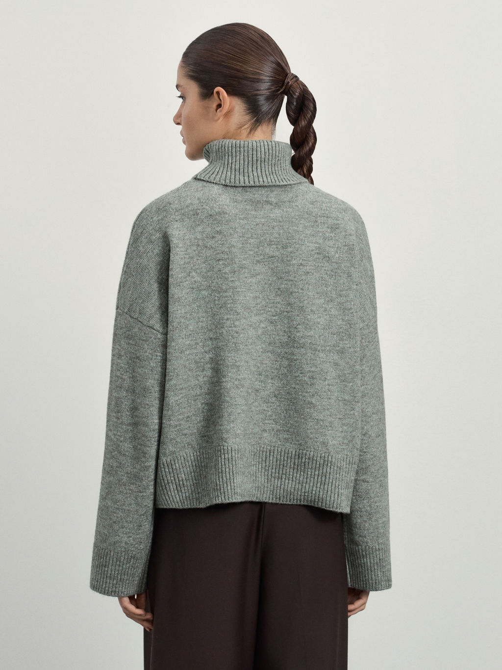 Джемпер с добавлением шерсти / Zarina  фото 5