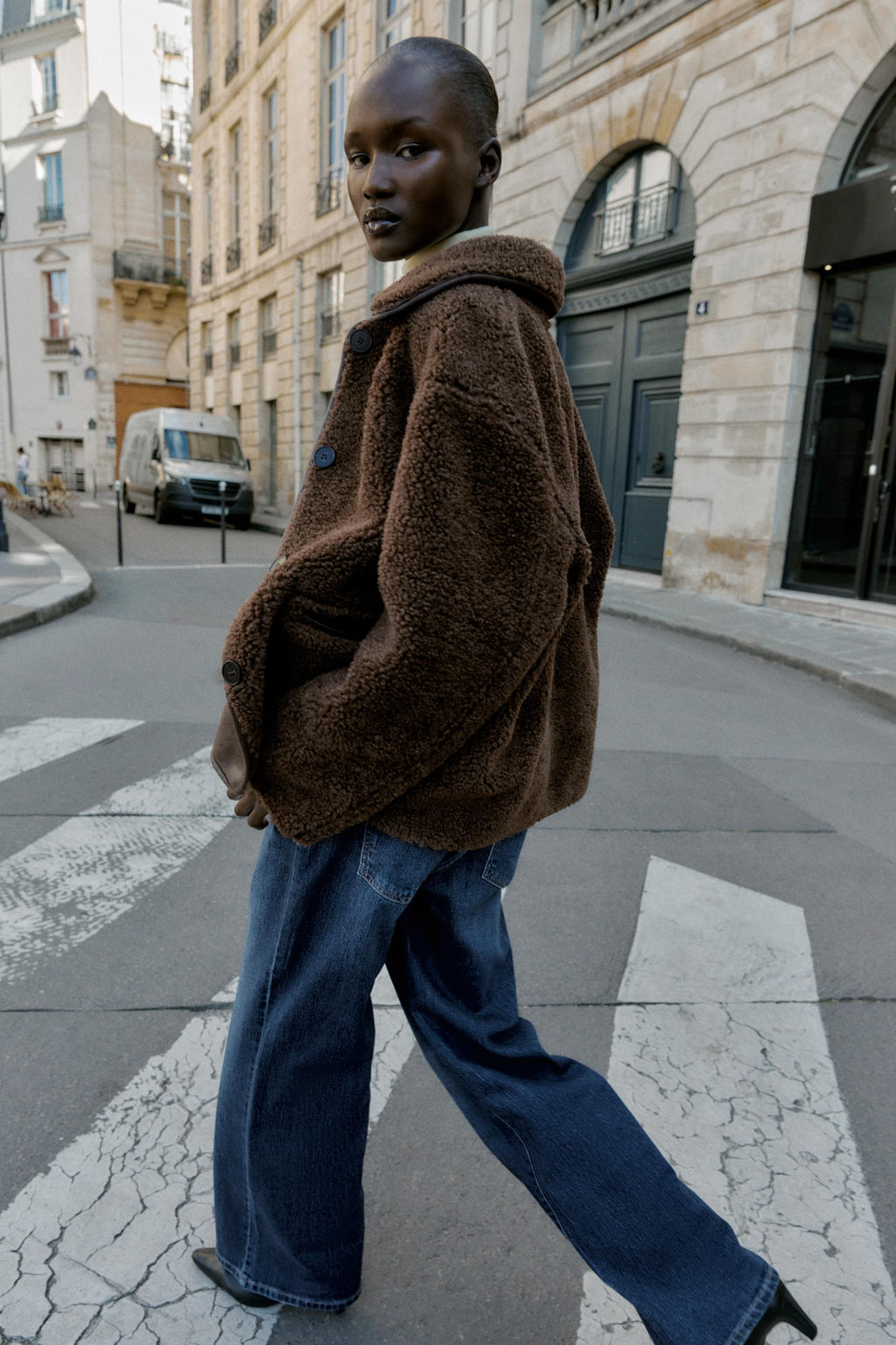 REVERSIBLE DOUBLE-FACED COAT - Zara фото 5