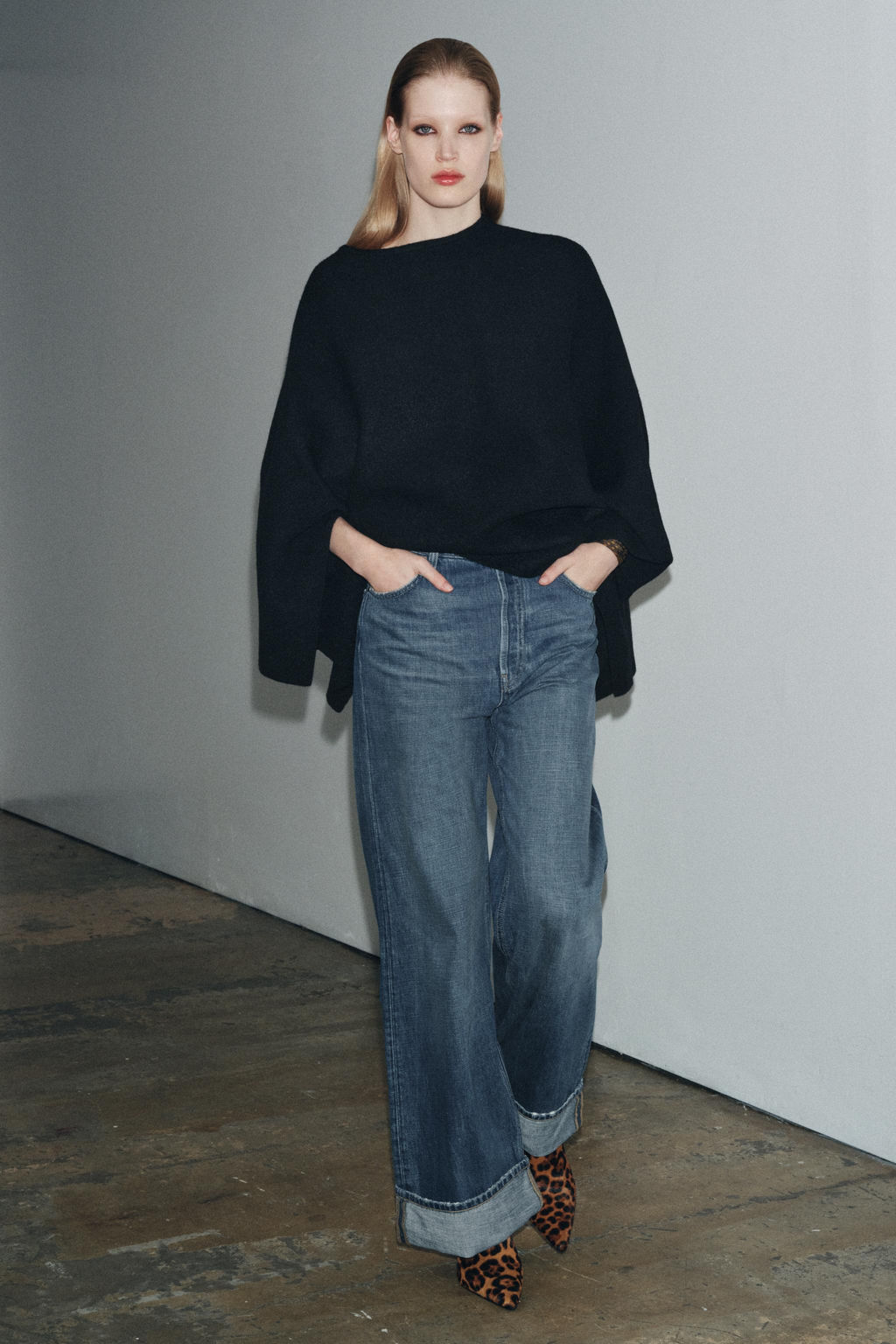 KNIT CAPE - Zara фото 2