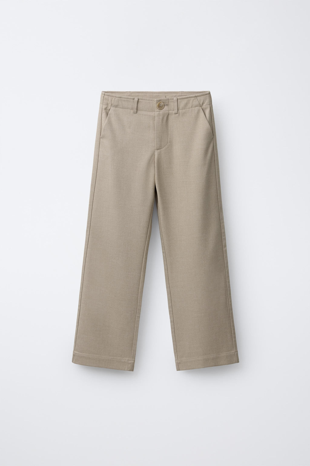 TAILORED TROUSERS WITH BUTTON
