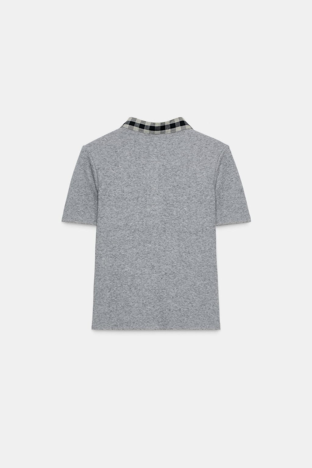 CONTRAST POLO TOP - Zara фото 6