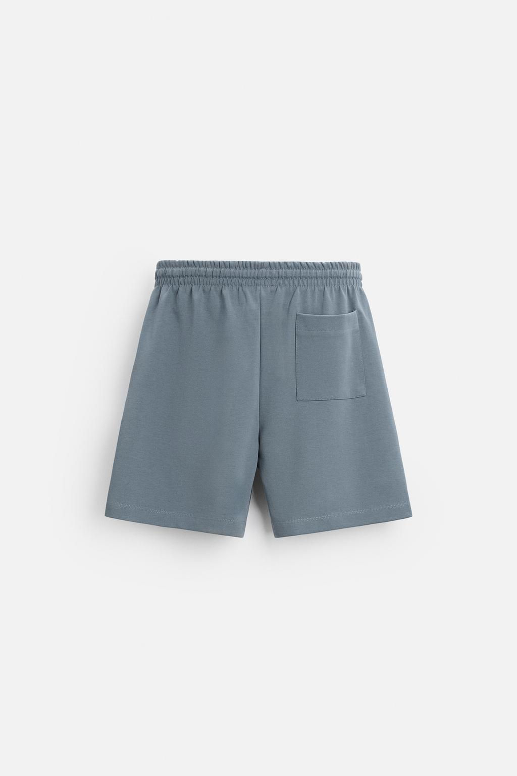 INTERLOCK TEXTURED BERMUDA SHORTS - Zara фото 17