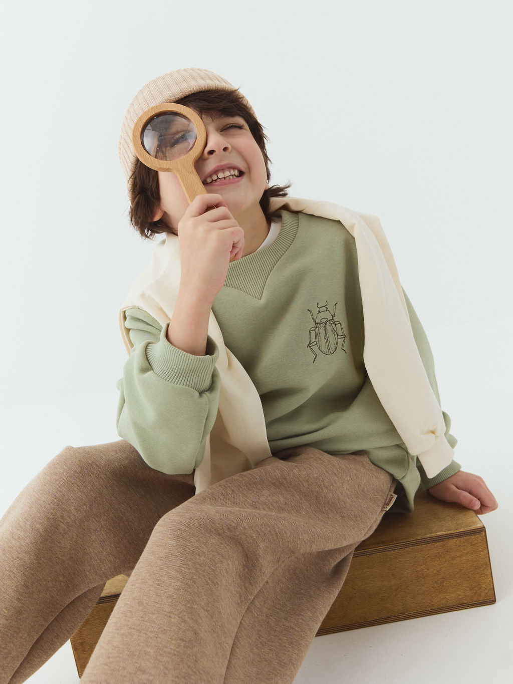 Свитшот Полынь утепленный без начеса