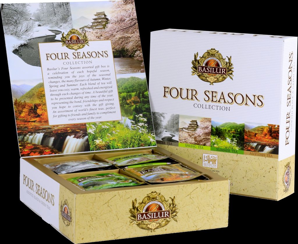 BASILUR. Four Seasons. Ассорти карт.пачка, 40 пак.