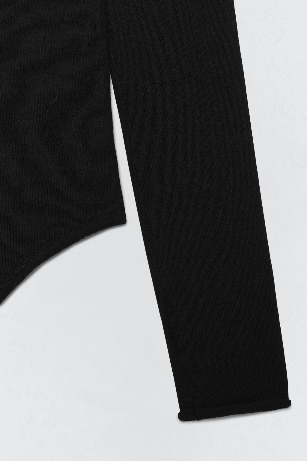 WOOL BLEND HIGH NECK BODYSUIT SOSHIOTSUKI X ZARA фото 16