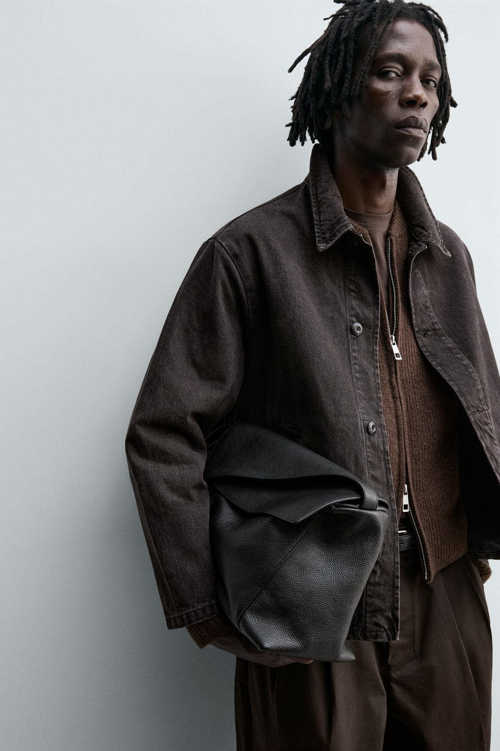 BOXY FIT DENIM OVERSHIRT - Zara фото 6