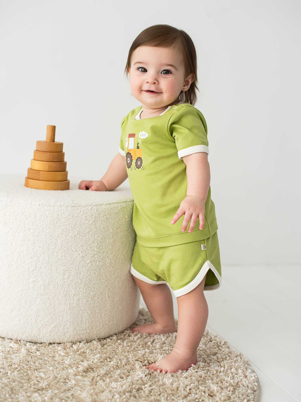 Шорты Фисташка 0+