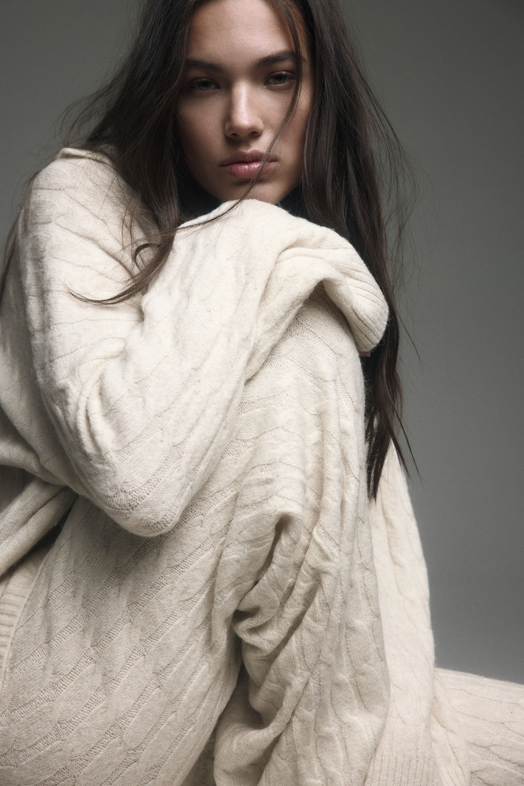 Pantal?n en punto trenzado - H&m фото 4
