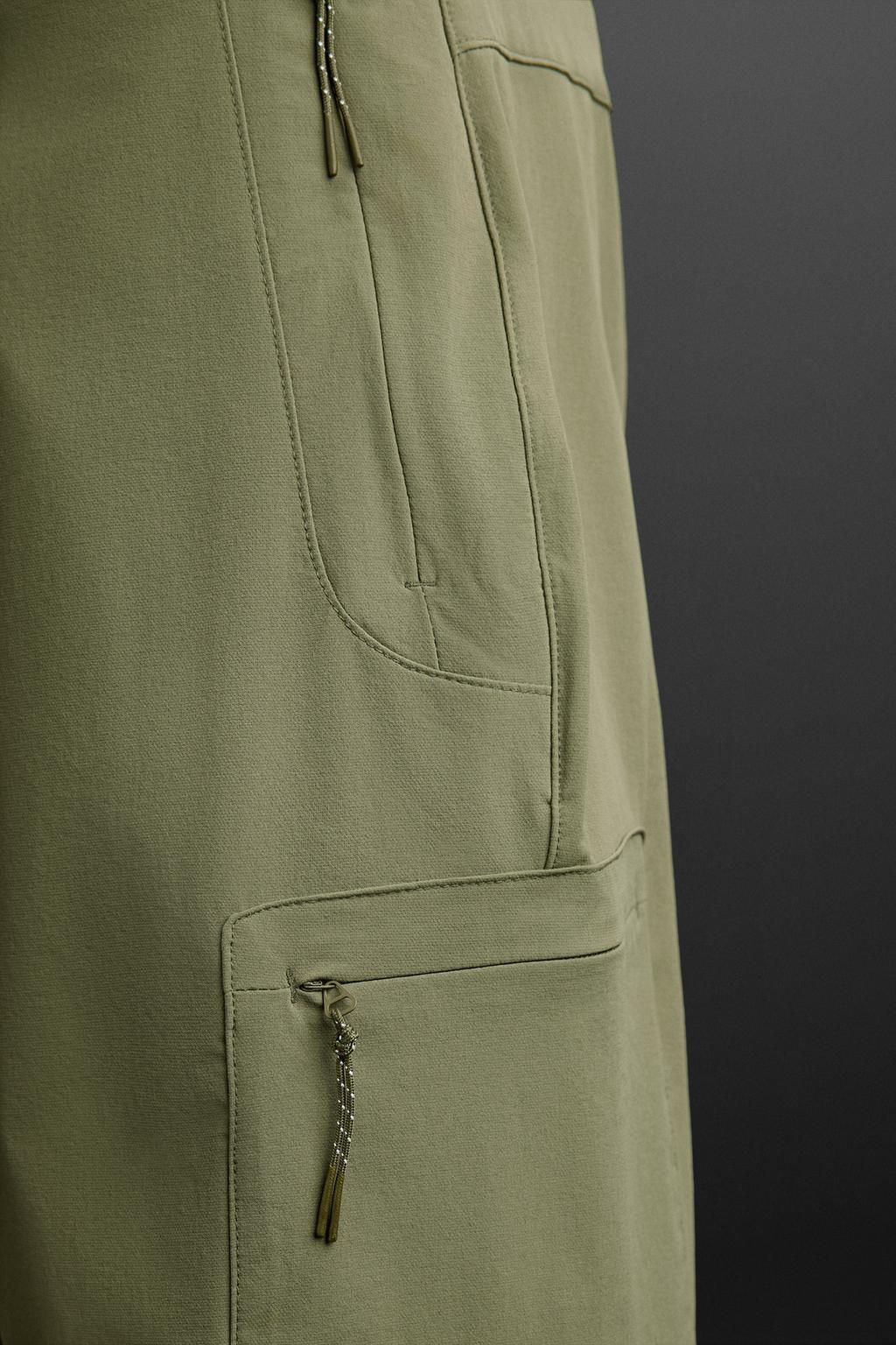TREKKING CARGO BERMUDA SHORTS - Zara фото 20