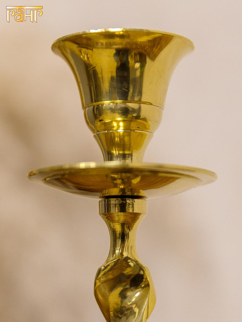 Подсвечник на одну свечу (полиш) №П5223/1 2шт/уп - Ганг фото 4