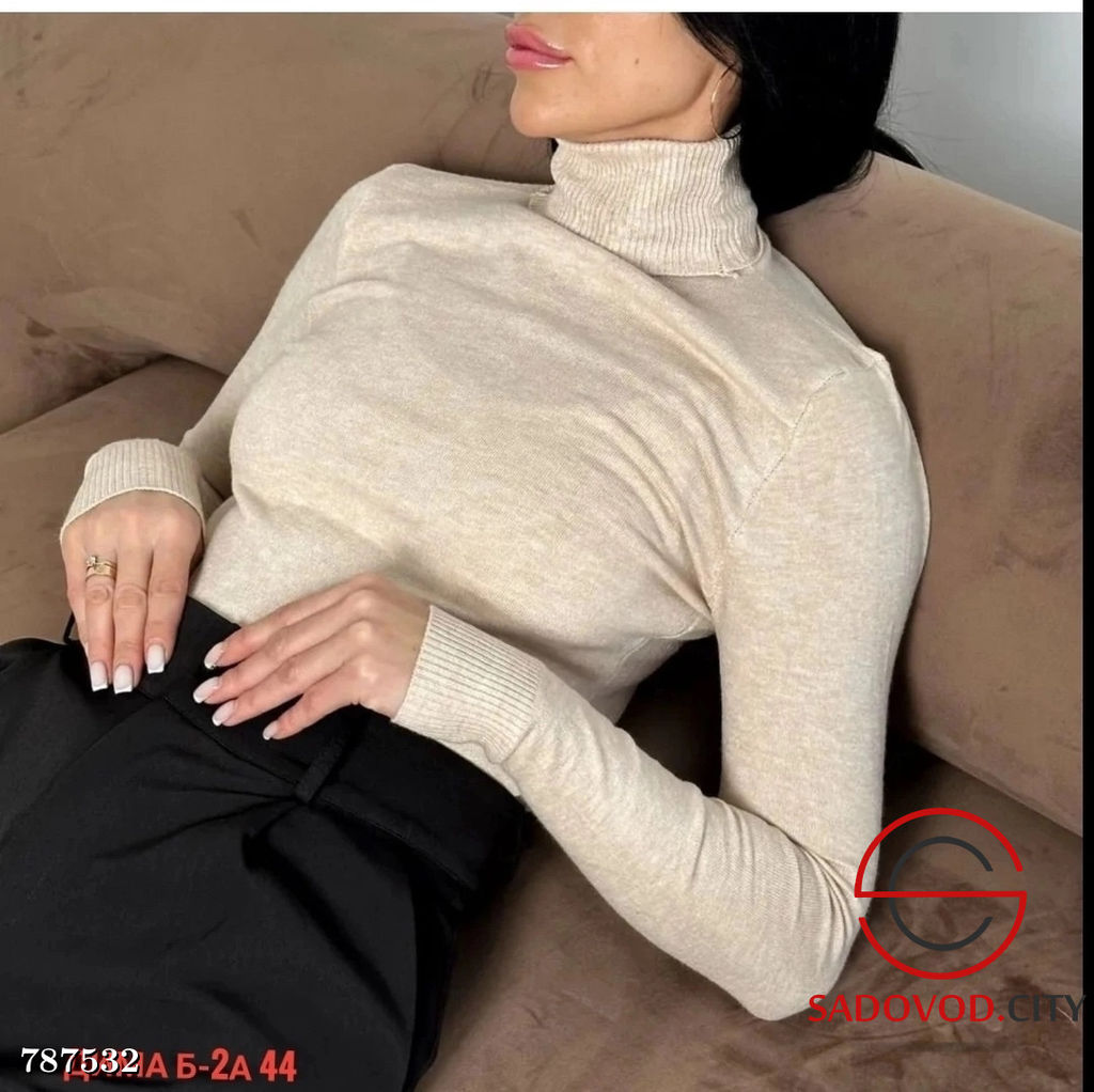 Женская базовая водолазка - Bruno фото 7