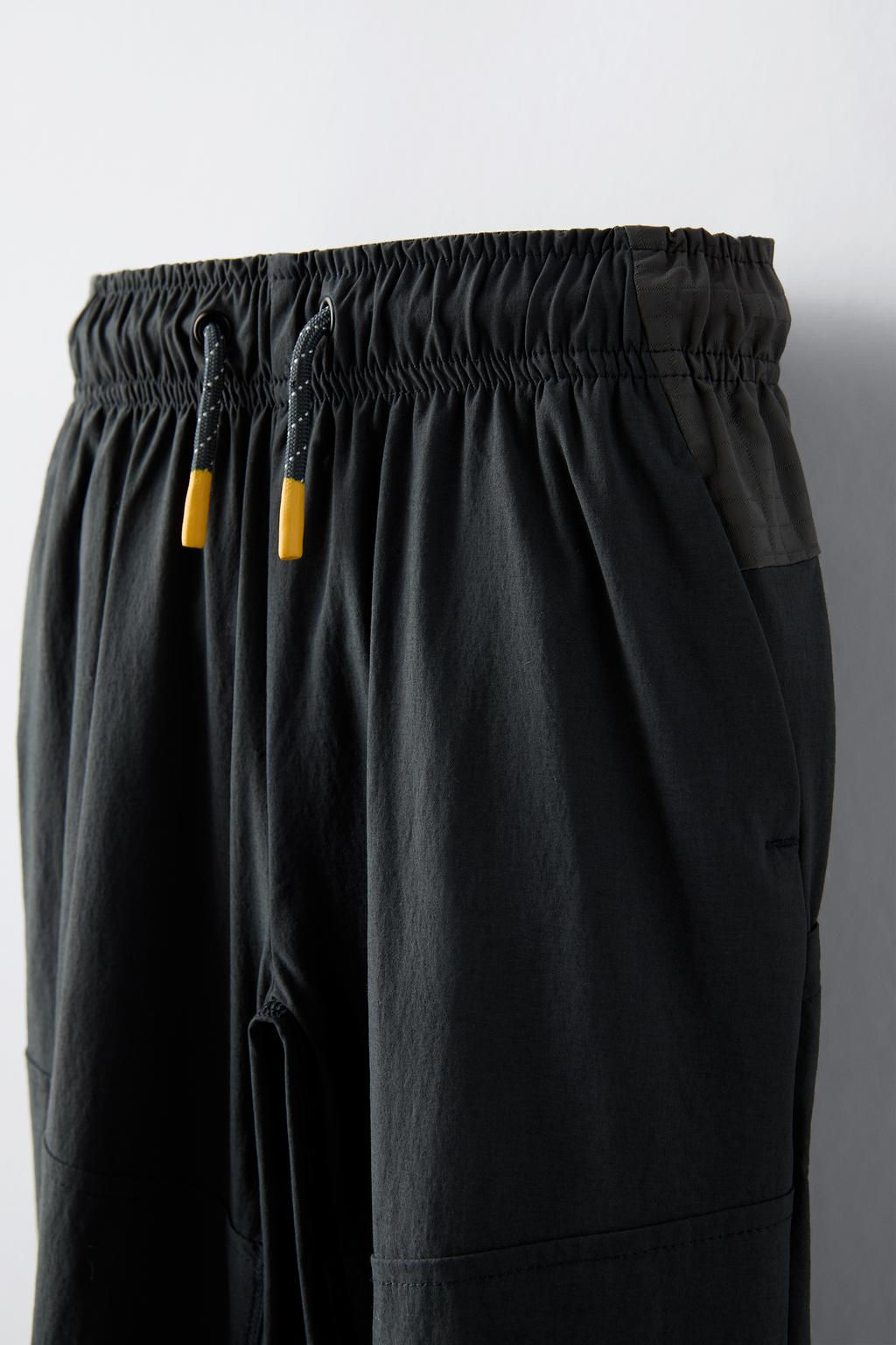 SPORTY TECHNICAL TROUSERS - Zara фото 3