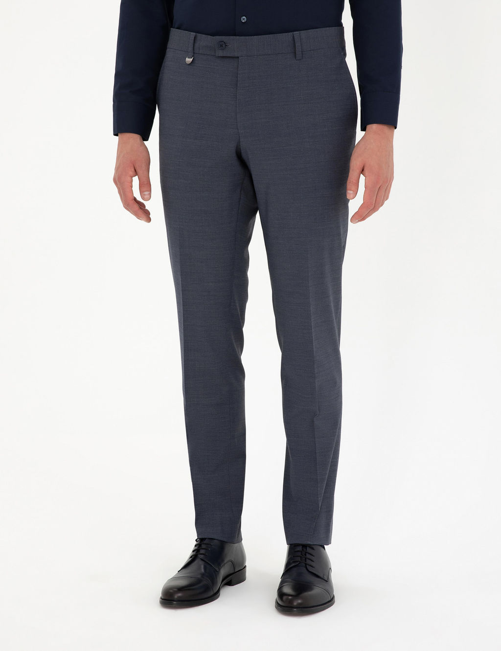 Koyu Mavi Slim Fit Kuma_ Pantolon