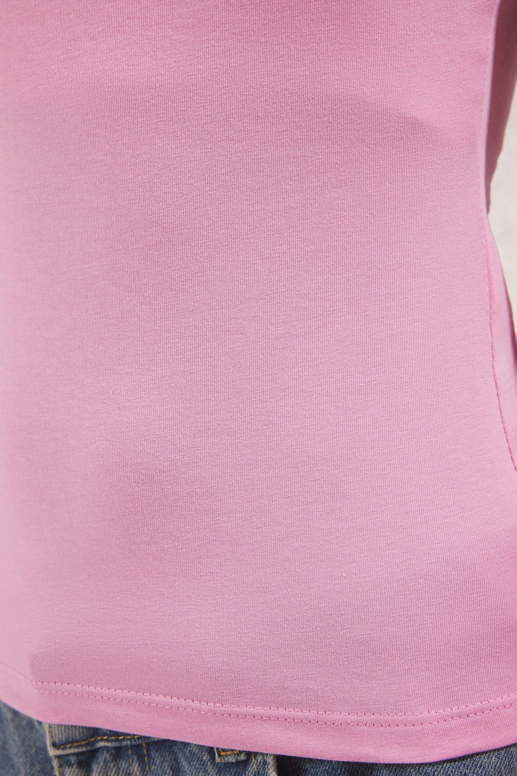 TRENDYOLMILLA Ekru Kare Yaka S?f?r Kol Pamuklu Esnek Fitted/Vucuda Oturan Orme Atlet TWOSS24AL00013 фото 8