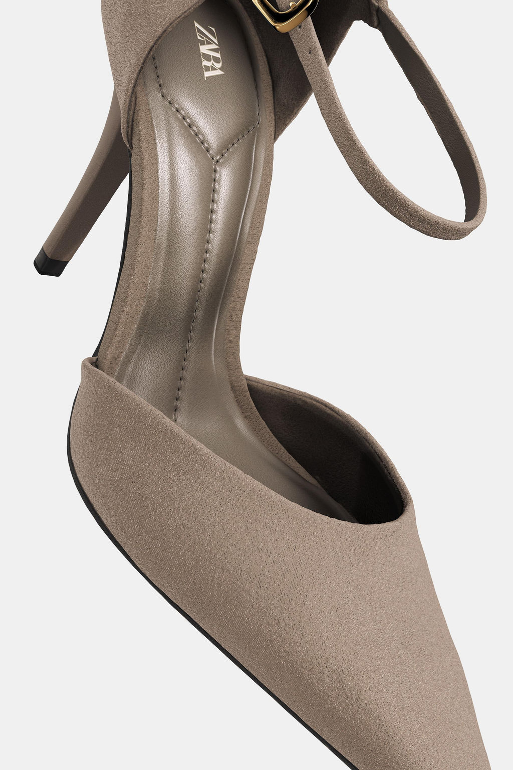 HIGH-HEEL ANKLE STRAP SHOES - Zara фото 8