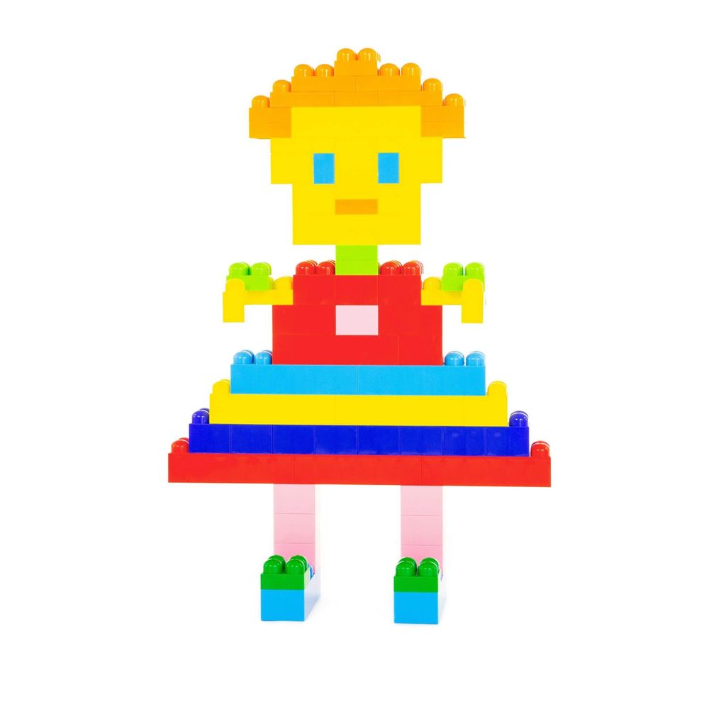 Конструктор Великан (180 элементов) (в мешке) - Полесье фото 4