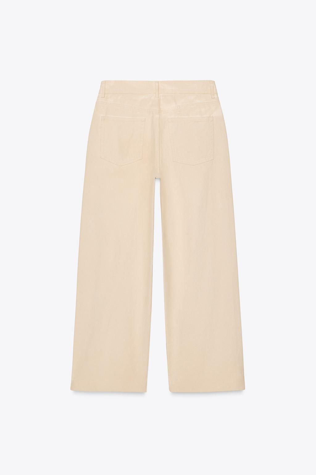RELAXED MID-WAIST LIMITED EDITION JEANS - Zara фото 9