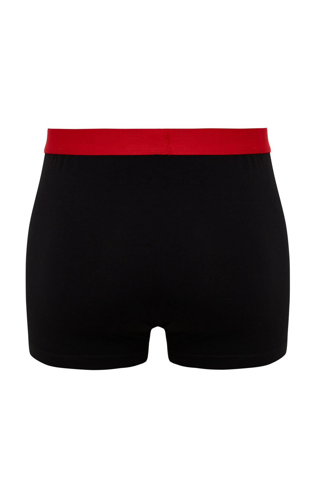 Siyah Renkli Lastikli 5li Paket Esnek Pamuklu Boxer TMNAW24BX00007 - Trendyolmilla фото 5