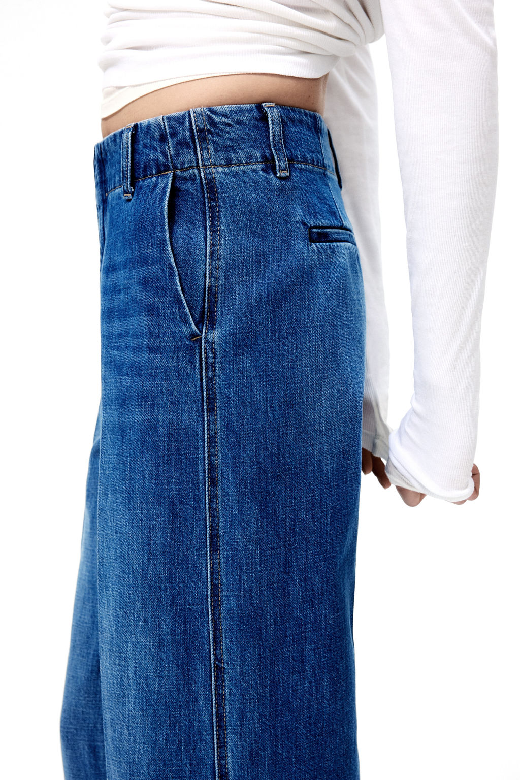 Straight High Jeans - H&m фото 7