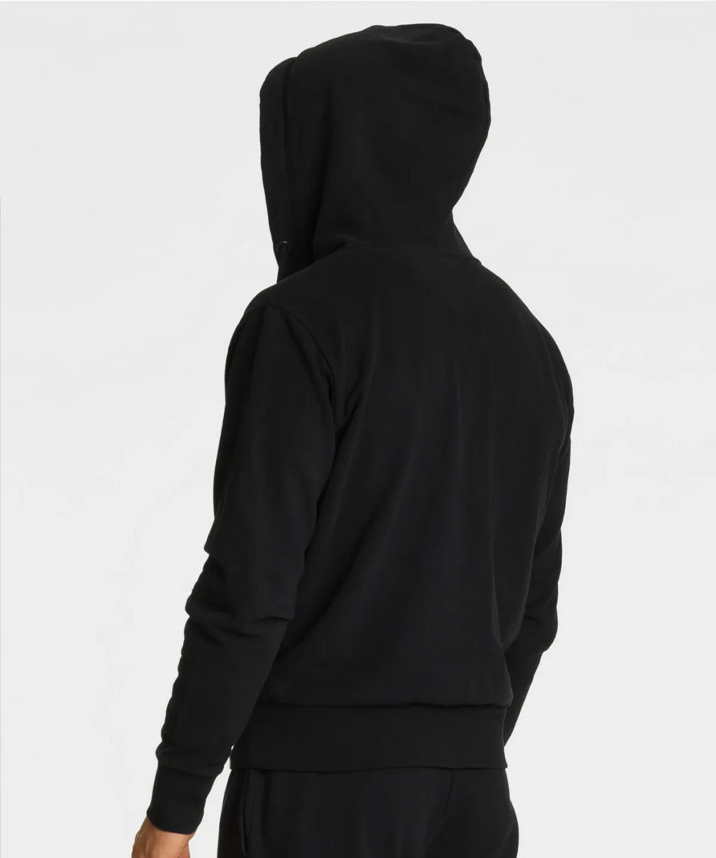 ATLANTIC HMT-001 Толстовка с капюшоном Label черный  фото 6