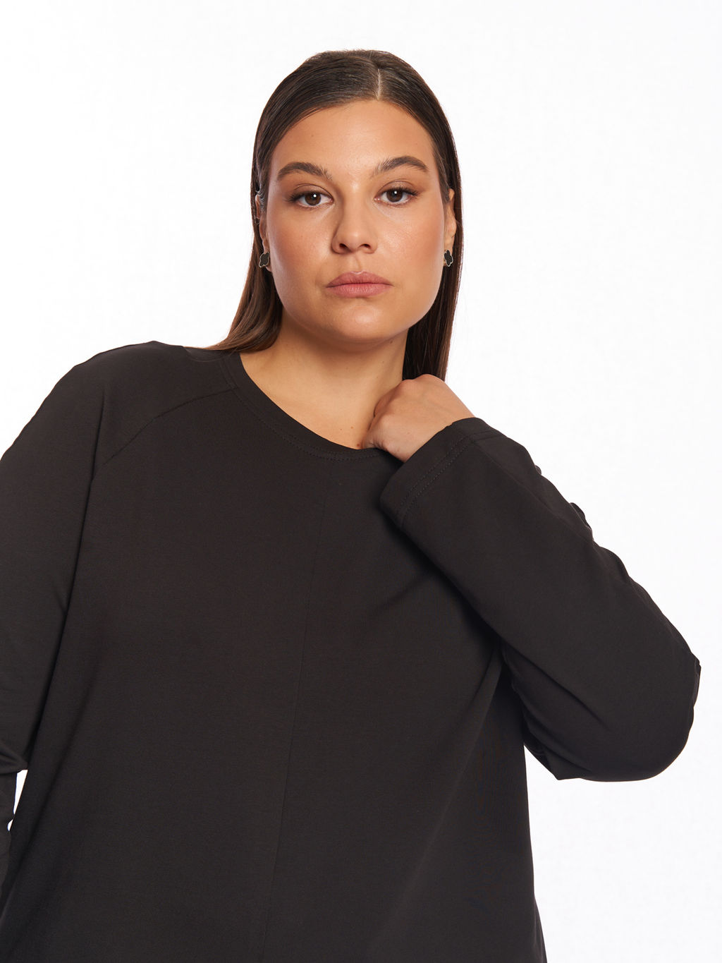 Платье с разрезом спереди PP57102BLK01 - Артесса фото 4