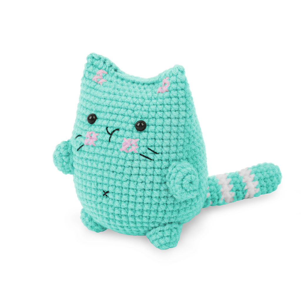 Набор для вязания Miadolla AMG-0143 Мятный котик  фото 6