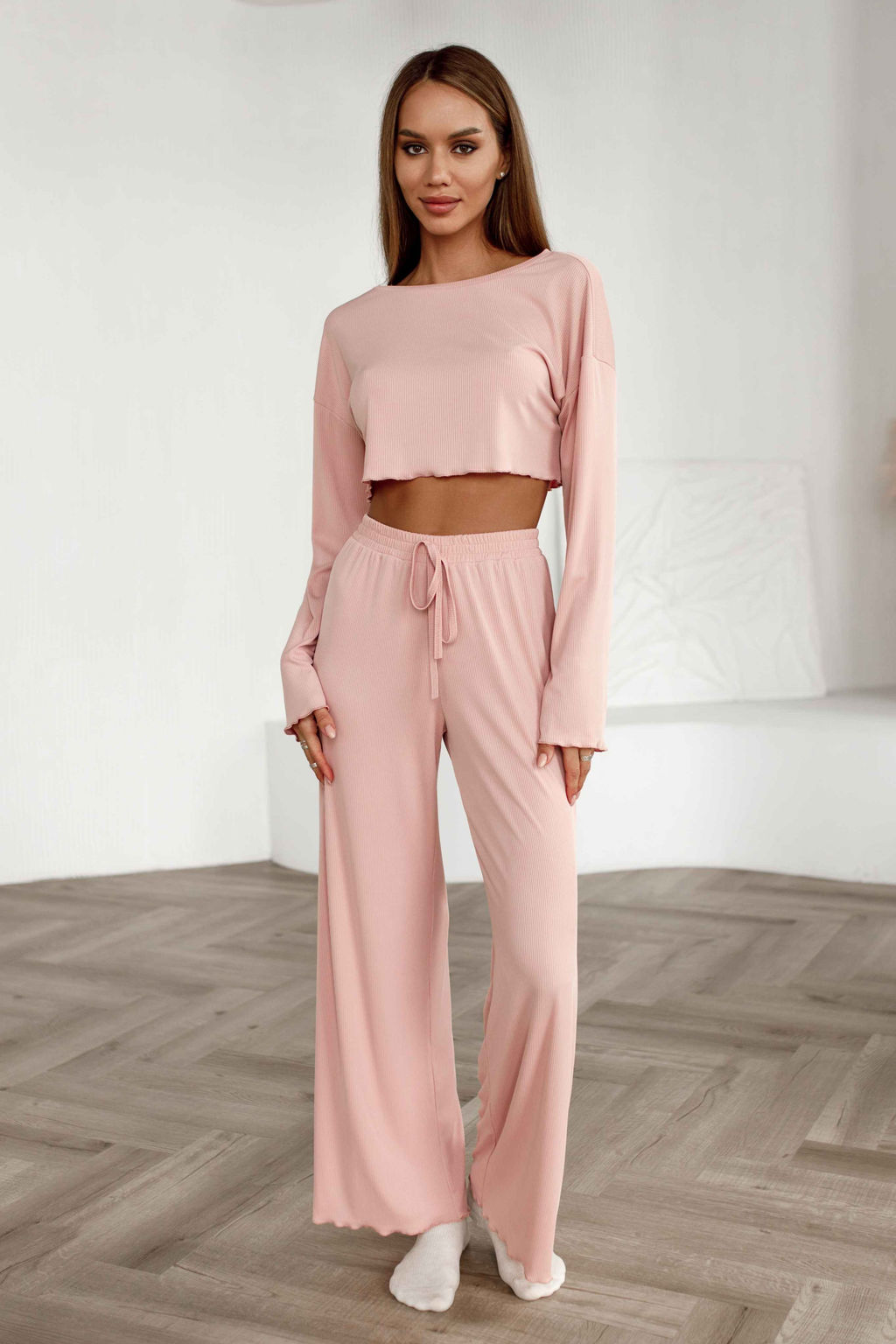 ПИЖАМА В РУБЧИК. ВИДЕО! - Karolina фото 4