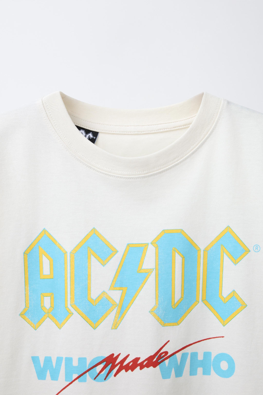 AC/DC ® PRINTED T-SHIRT - Zara фото 3