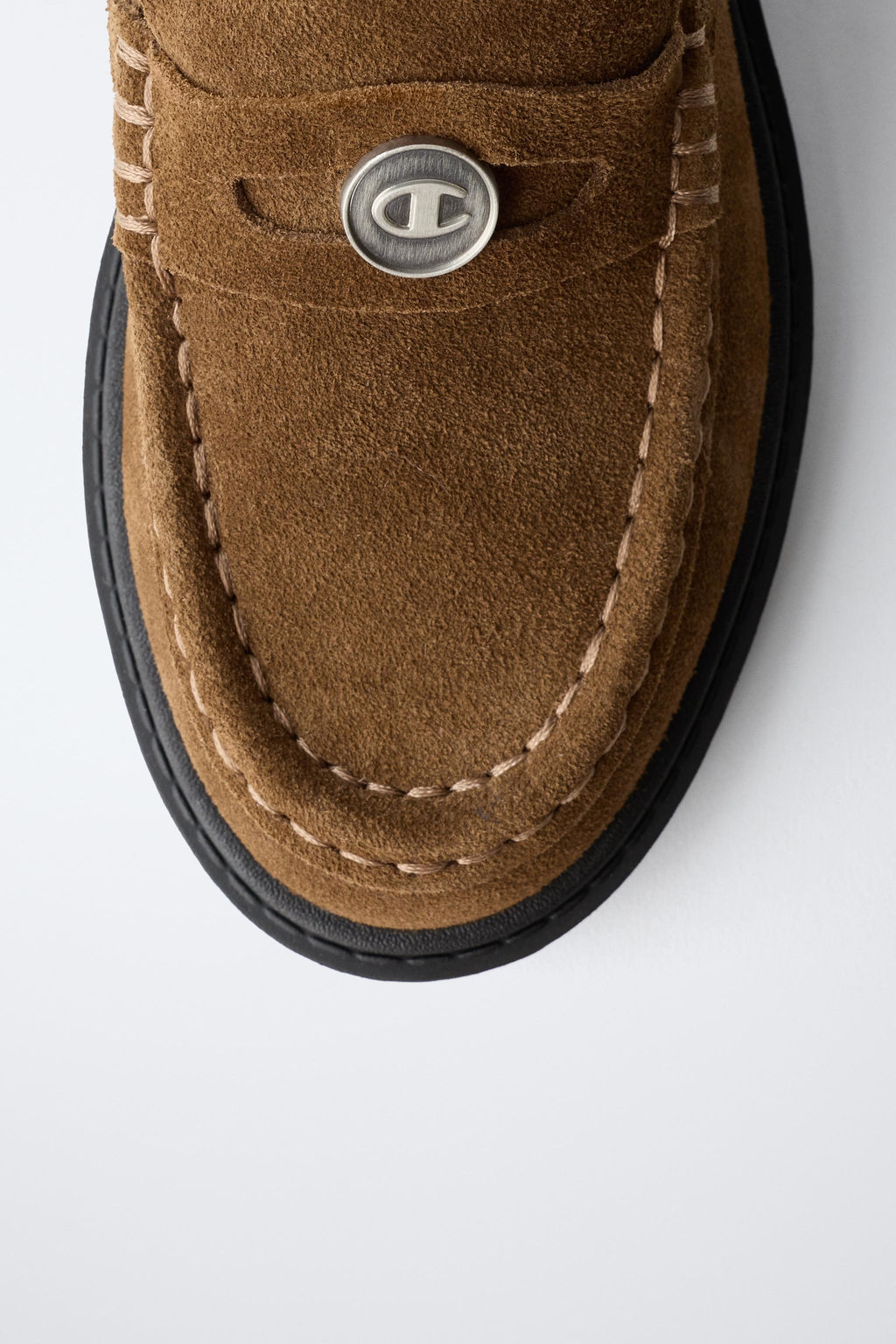 CHAMPION ® X ZARA LEATHER LOAFERS  фото 6