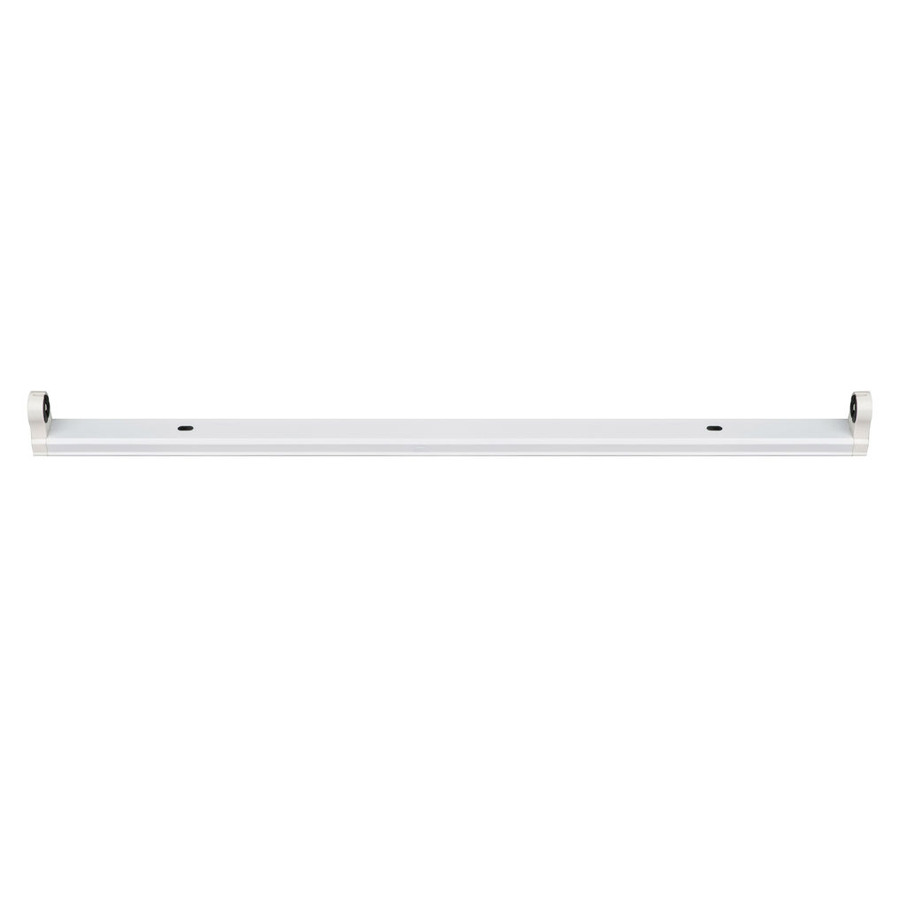 ULT-B01B T8x1/L120 WHITE Светильник линейный накладной. Цоколь G13 под светодиодную лампу T8 (не в/к). Корпус белый. TM Uniel