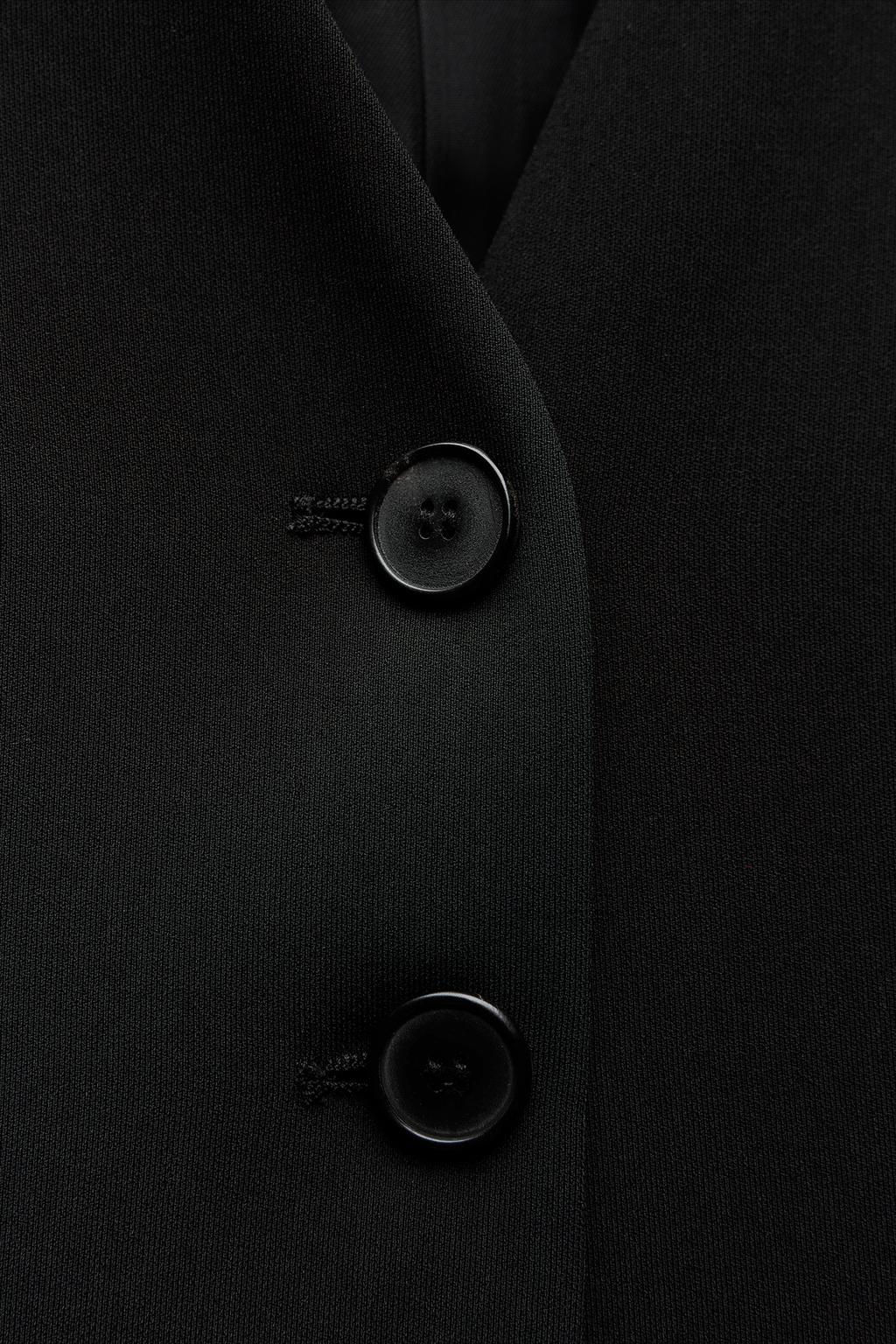 ZW COLLECTION WAISTCOAT WITH POCKETS - Zara фото 14