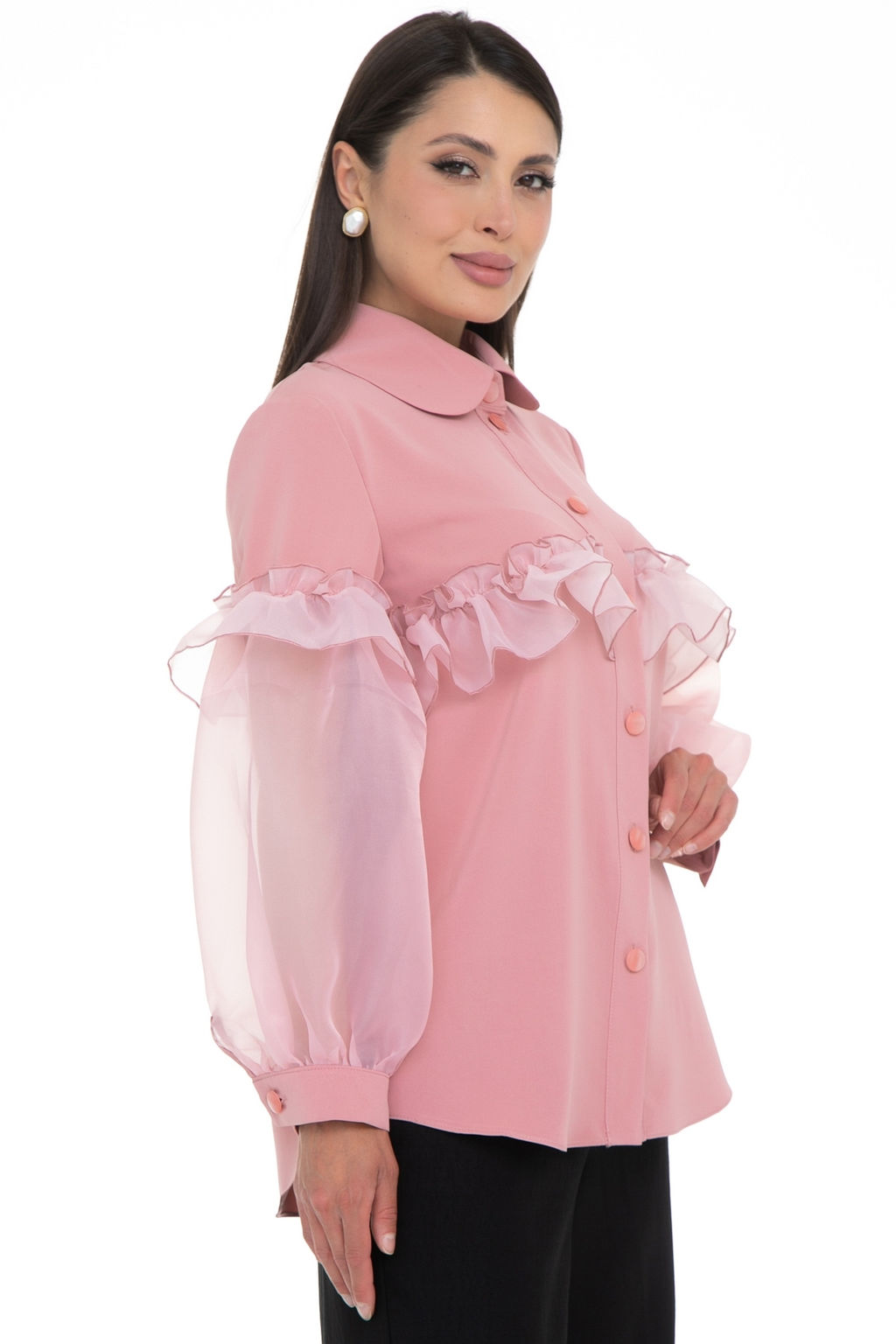 Блуза Очень красивая(пудра)