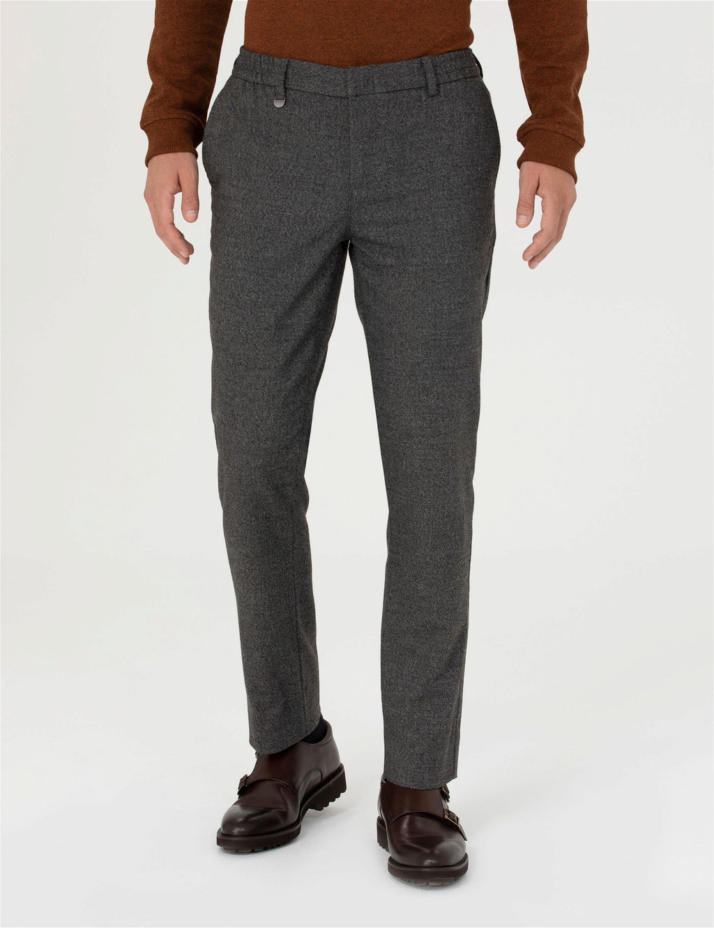 Kahverengi Ex. Slim Fit Kuma_ Pantolon - Pierre cardin фото 2