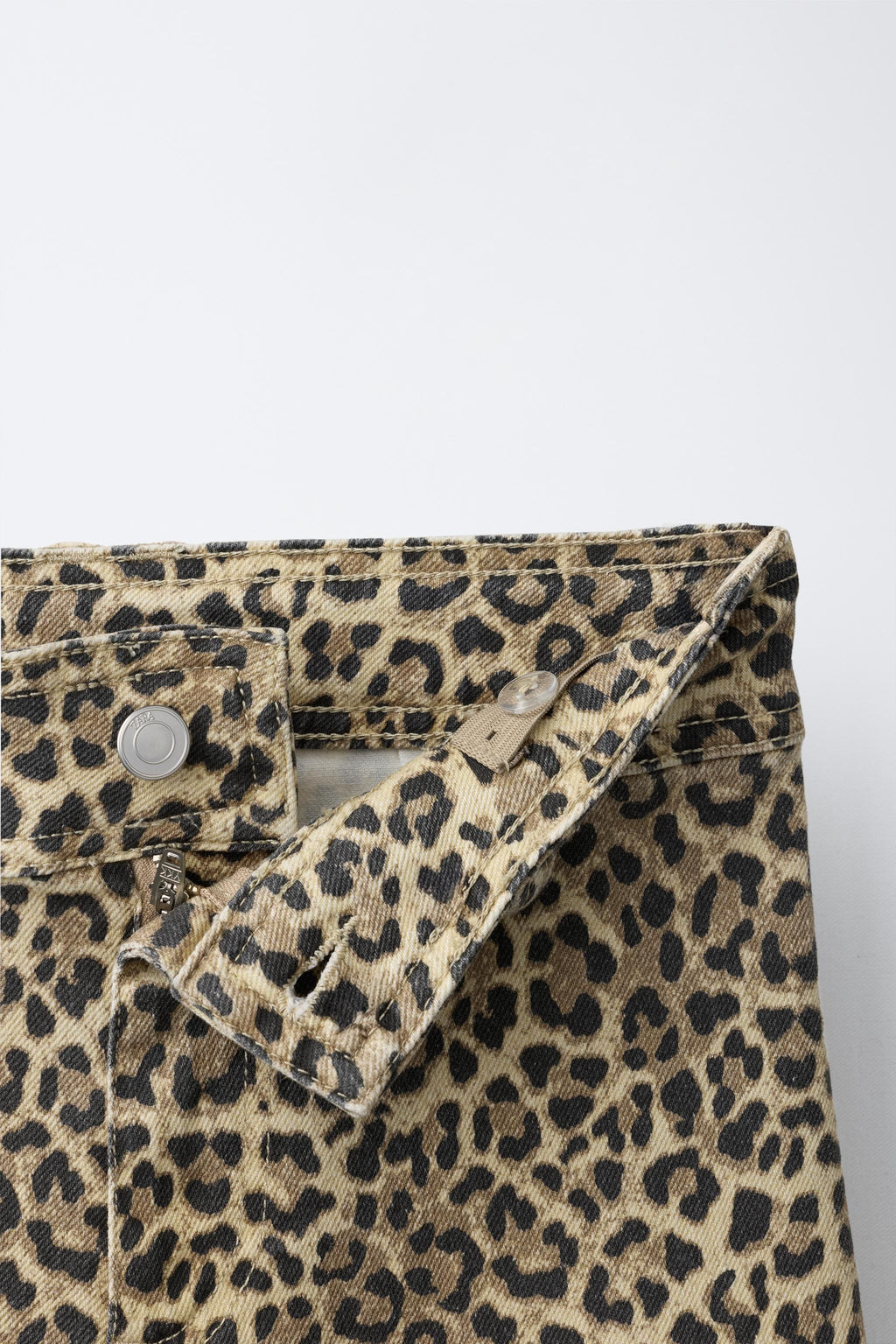 JEANS MARINE ANIMAL PRINT / Marr?n - Zara фото 4