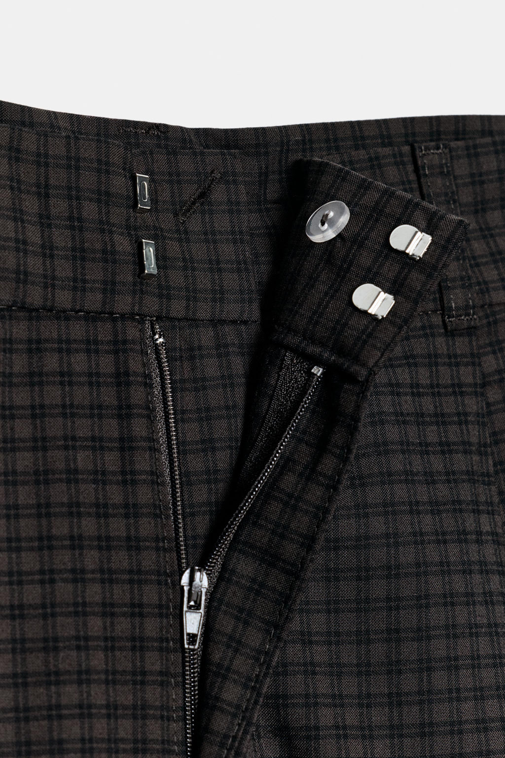 CHECK TROUSERS WITH DARTS - Zara фото 5