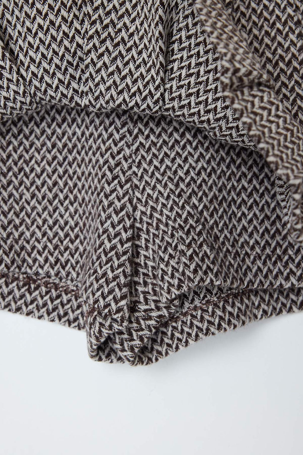 TRENDYOLMILLA Cok Renkli Kemer Detayl? Dokuma Etek Gorunumlu Sort TWOAW25SR00046  фото 8
