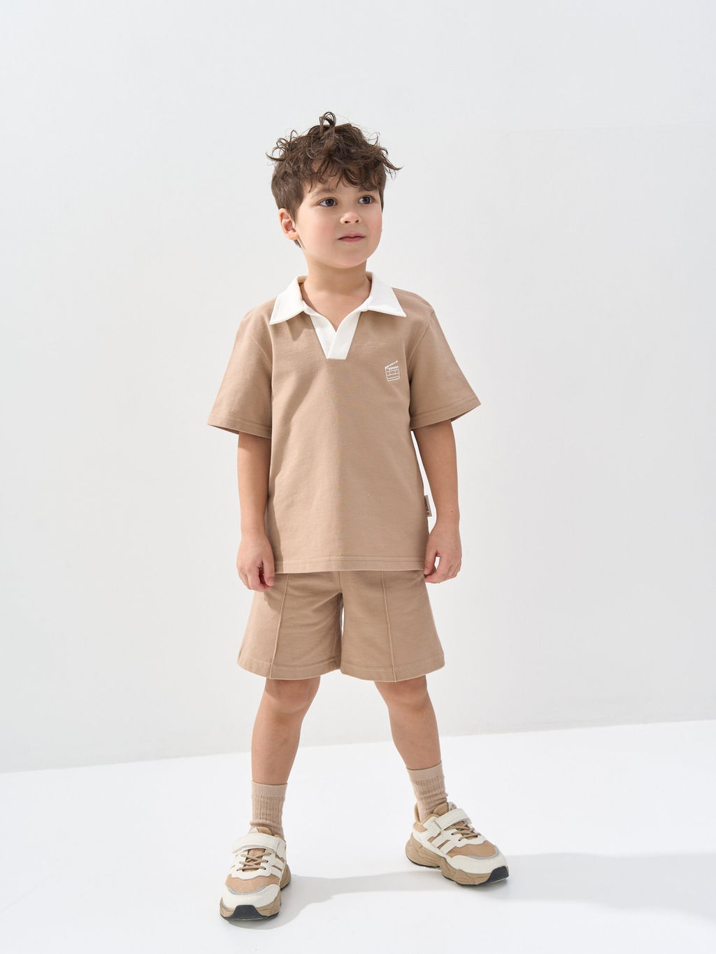 Футболка поло "Сливочный ирис"