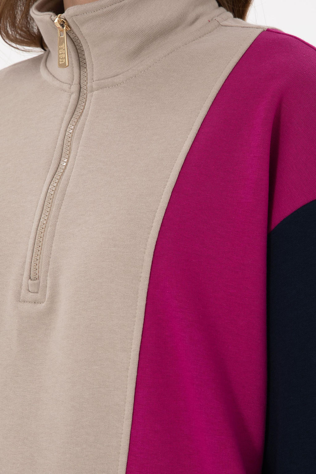 Женский свитшот цвета фуксии Неожиданная скидка в корзине - U.s. polo assn фото 14