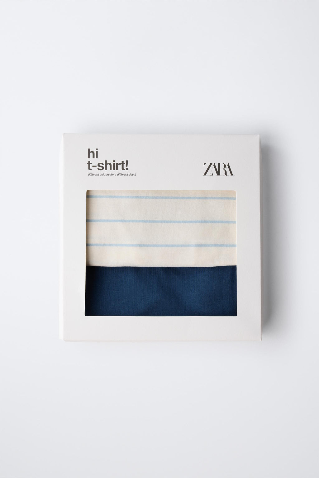 TWO-PACK OF PLAIN AND STRIPED T-SHIRTS - Zara фото 5