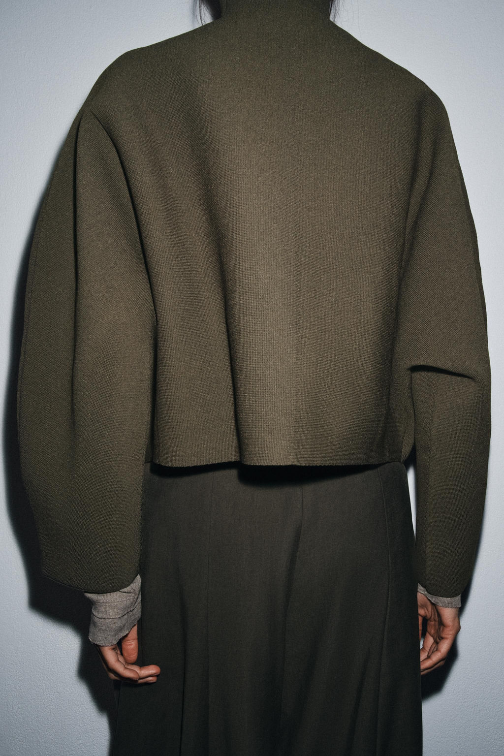 KNIT ZIP-UP JACKET - Zara фото 6