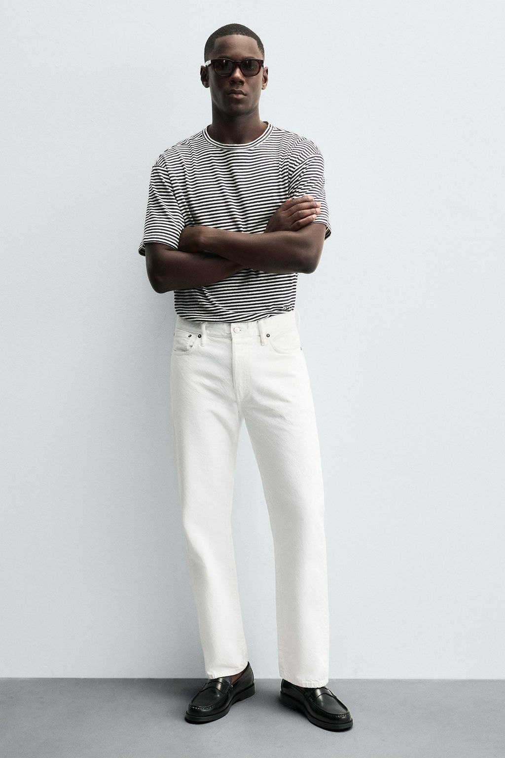 LEATHER PENNY LOAFERS - Zara фото 2