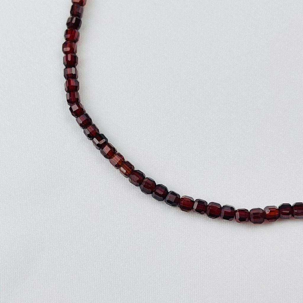 Бусы-Чокер из Граната "Спессартин" 45 см +