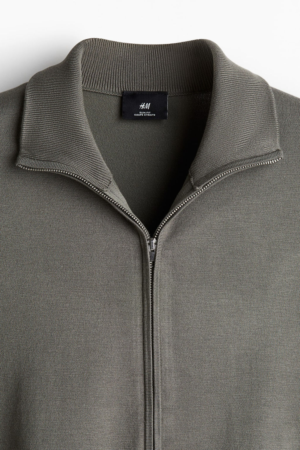 Cardigan con cremallera Slim Fit - H&m фото 6