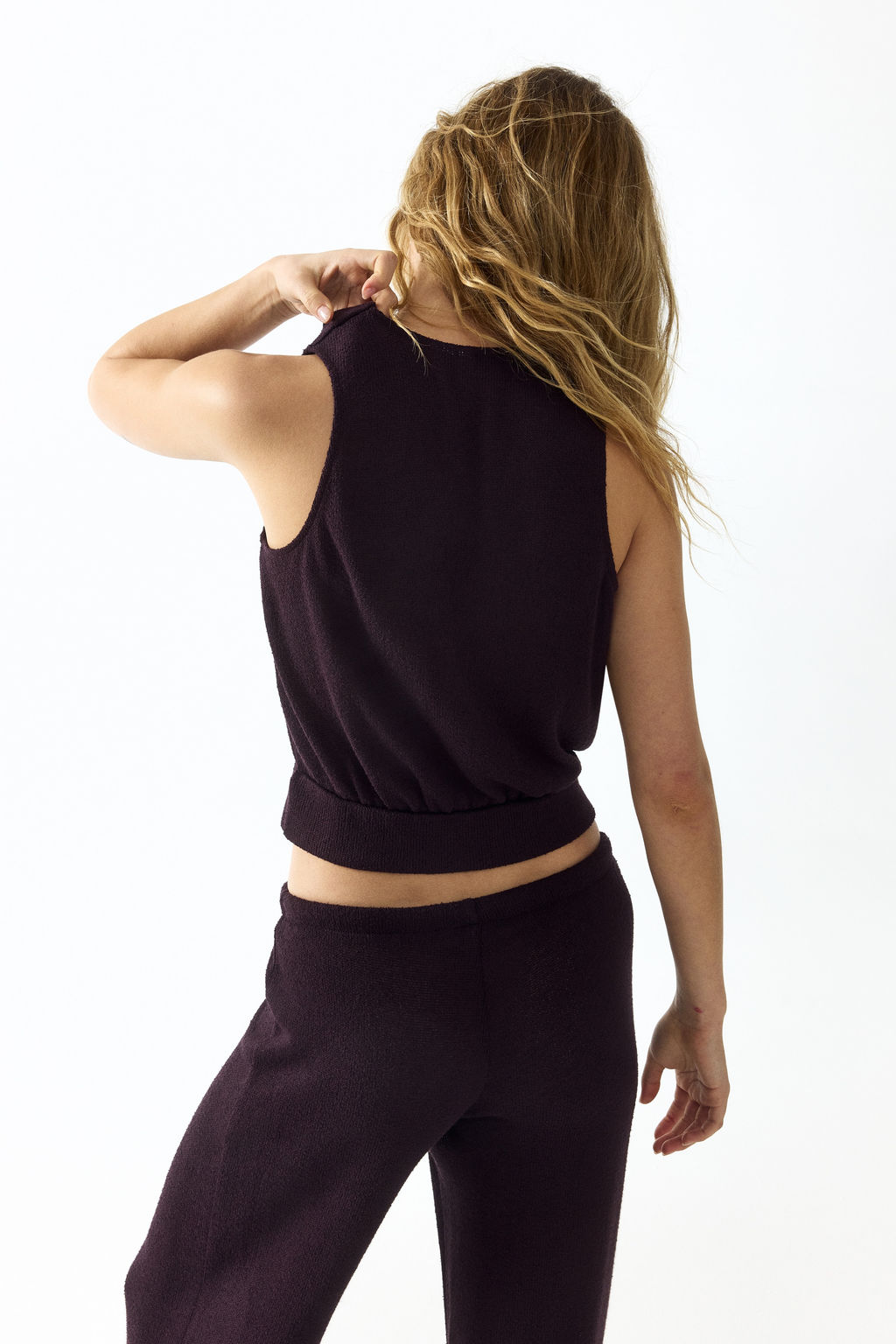 Top cruzado en punto - H&m фото 6