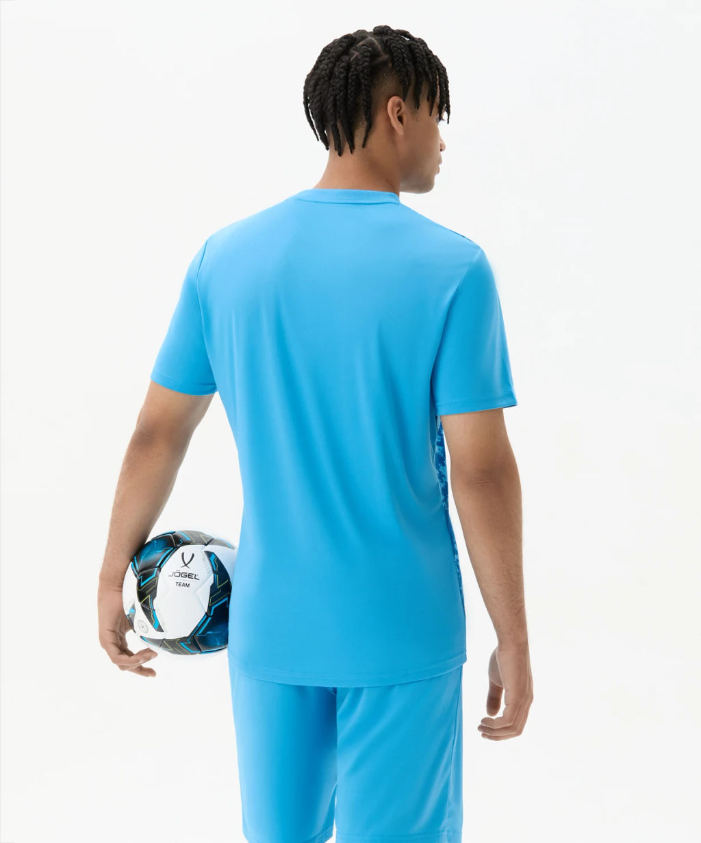 Футболка вратарская JOGEL DIVISION PerFormDRY SPLASH GK Jersey, голубой  фото 7