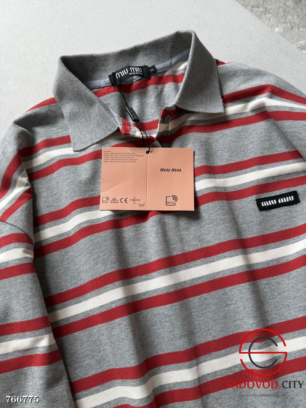 Женский лонгслив в полоску - Bruno фото 4