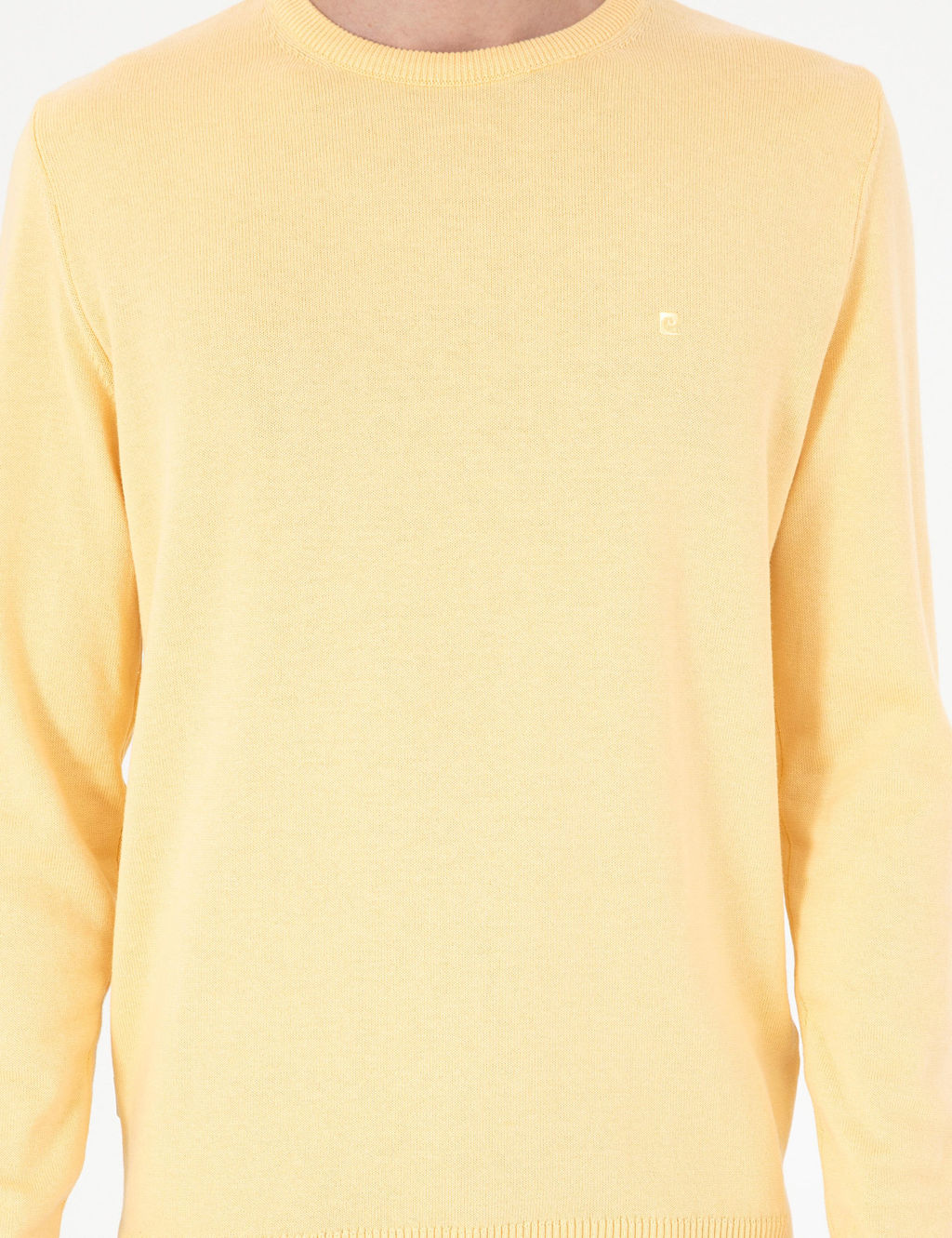 A__k Sar_ Slim Fit Bisiklet Yaka Basic Triko Kazak - Pierre cardin фото 6