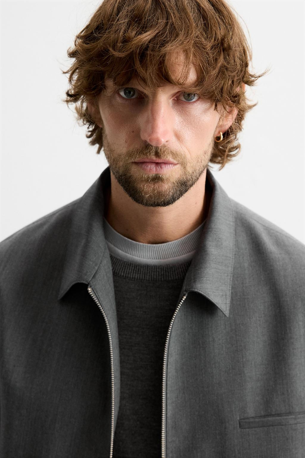 CROPPED FIT JACKET - LIMITED EDITION - Zara фото 6