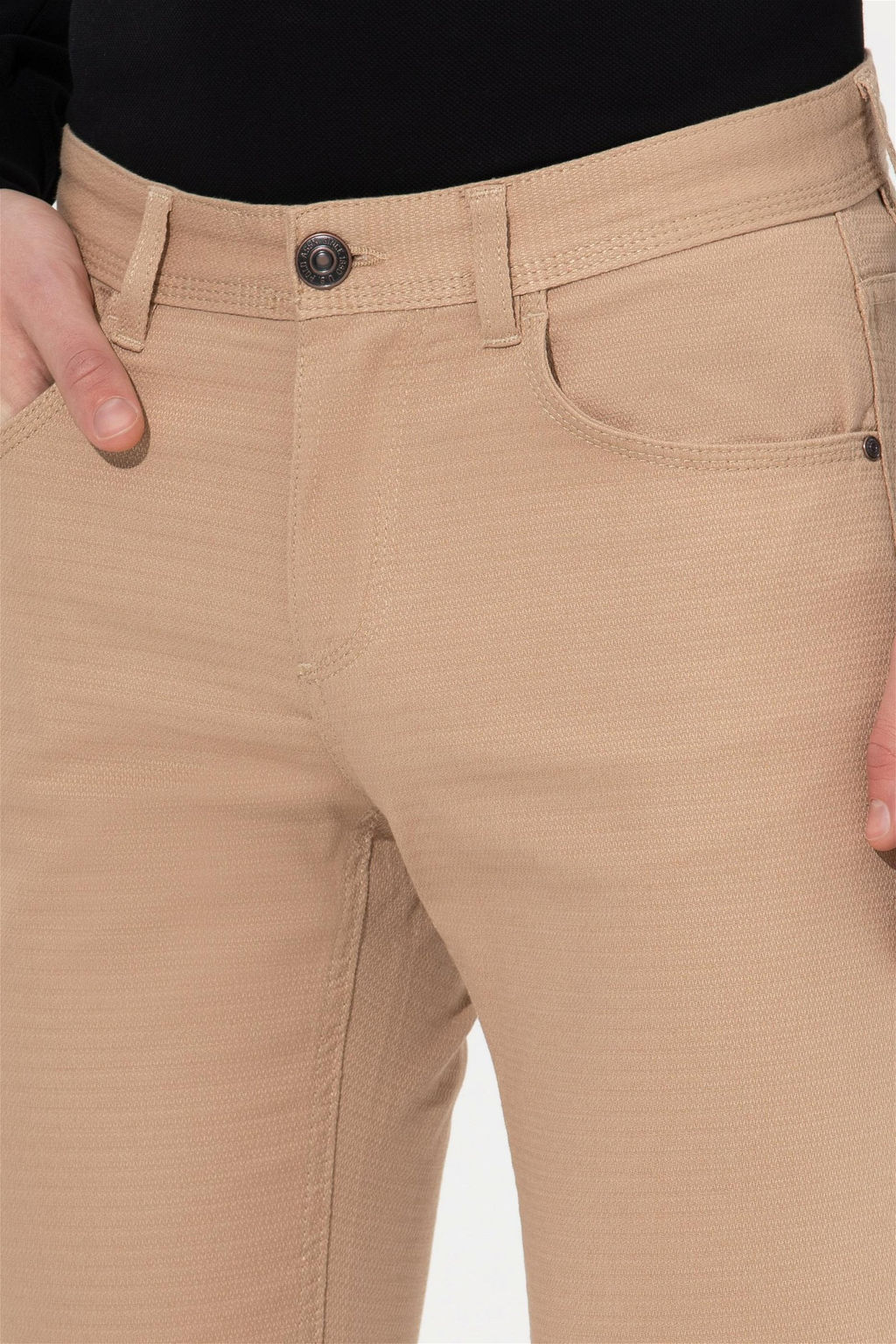 Мужские брюки из парусины светло-коричневого цвета Неожиданная скидка в корзине - U.s. polo assn фото 5